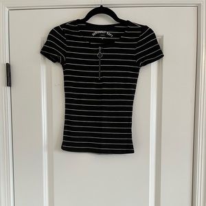 Aeropostale Seriously Soft Zipper Top